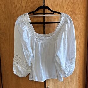 O'Neill White Lace Blouse